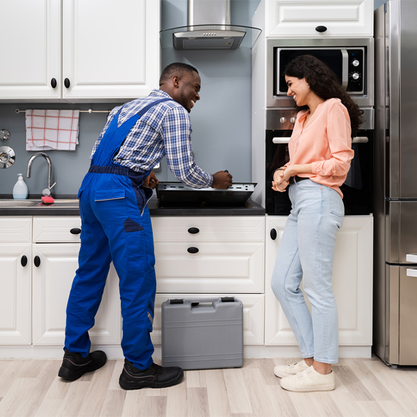 can you provide an estimate for cooktop repair before beginning any work in Hardy IA